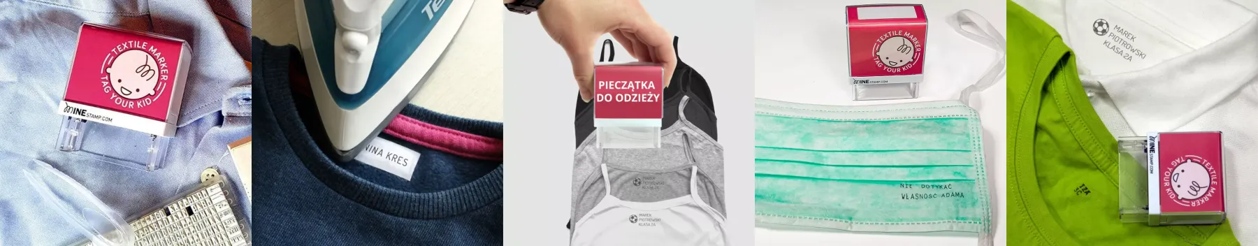 pieczątki do ubrań